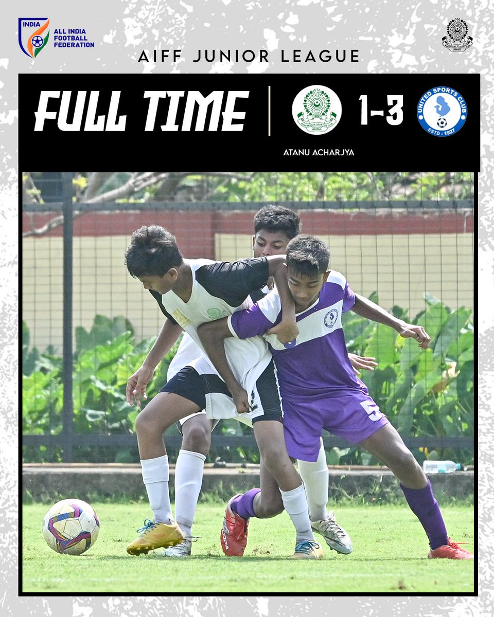 Defeat at Barrackpore. 💔

#JaanJaanMohammedan 💪🏼#BlackAndWhiteBrigade 🤍🖤 #IndianFootball ⚽ #U15ILeague