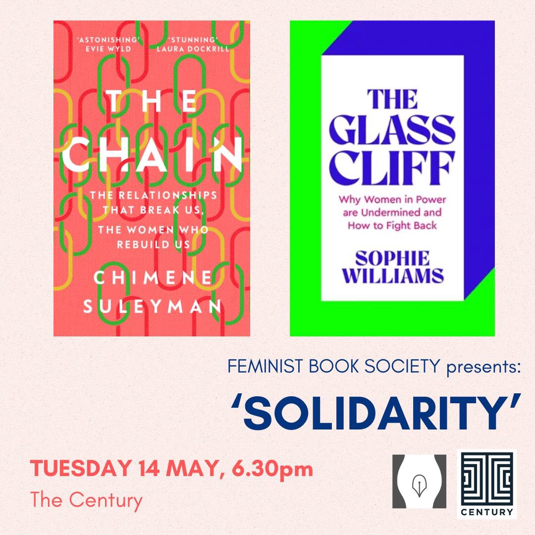 #solidarity #feminism #allyship #strongertogether #bookevent #bookrecommendations #feministbooks #booksof2024 #londonevents #mustread #chimenesuleyman #sophiewilliams #WeAreTheChain #TheCentury

👉 shorturl.at/cyJ37