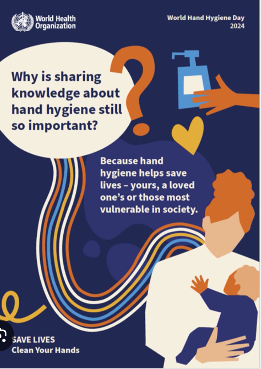 It’s World Hand Hygiene Day 🎉🎉
Hand hygiene is a simple and easy way for all of us to prevent the spread of infection. @PublicHealthW