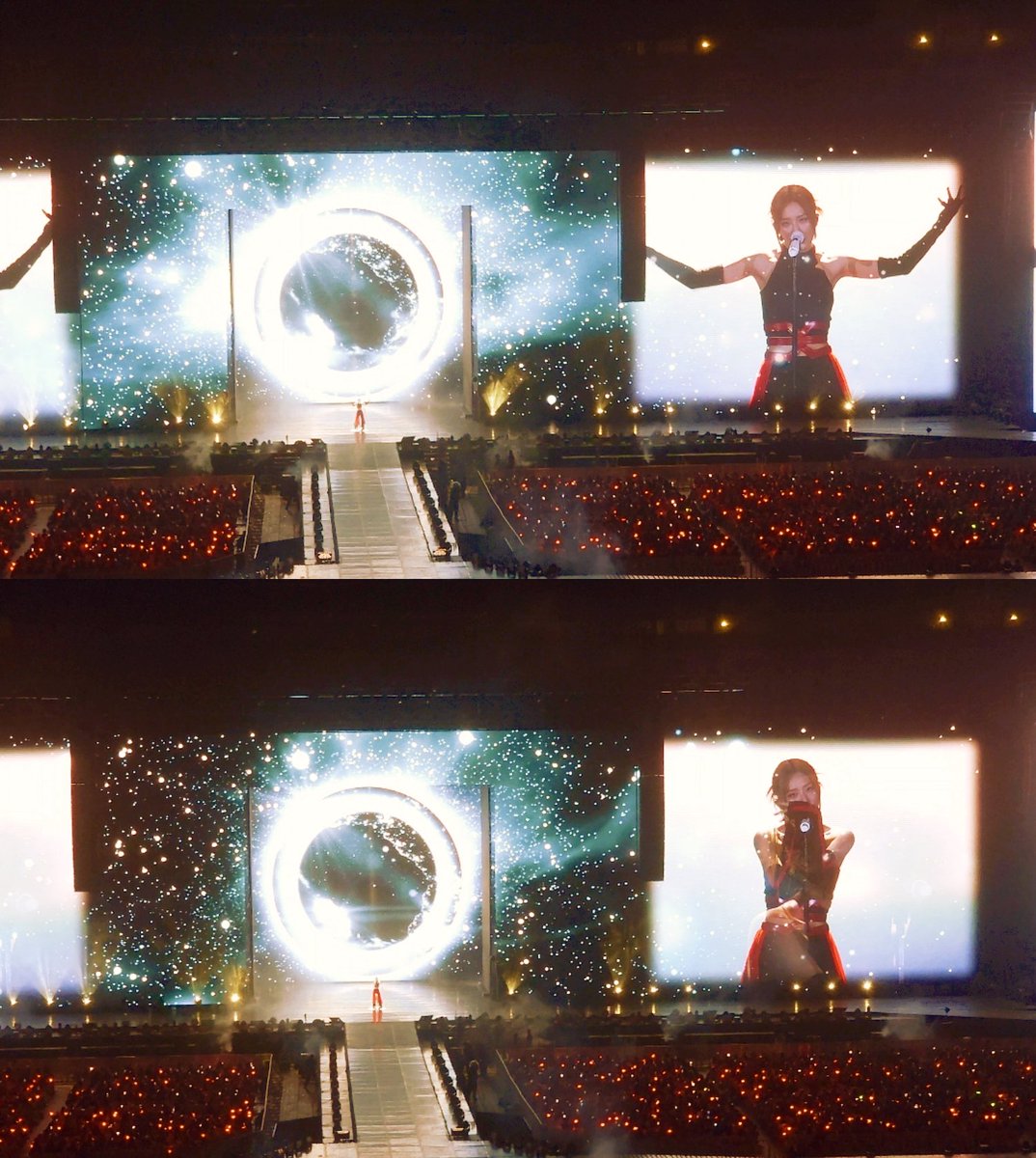 There must be lots of difficulties to overcome but Seulgi and Bambam finally made all of these happen since bam2 had been talking about the collaboration since 2022. And this is the beautiful orange ocean, which that company had never given her😖 #SeulgiArea52inBKK
#슬기 #SEULGI