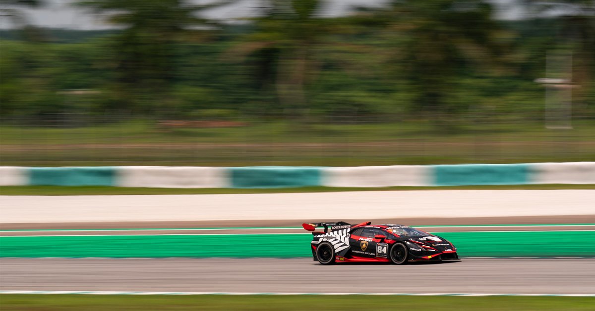The exciting young New Zealand duo of Marco Giltrap and Clay Osborne took their second victory in as many races in a thrilling race 2 to close out the opening round of Super Trofeo Asia at Malaysia's Sepang International Circuit. Thank you Malaysia & see you soon in Australia!