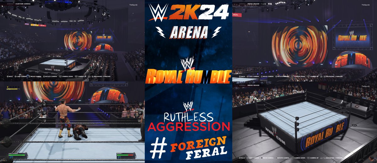 #WWE2K24 NEW UPLOAD 
- Royal Rumble 2003 
#ForeignFeral #FERAL24ruthless #RoyalRumble