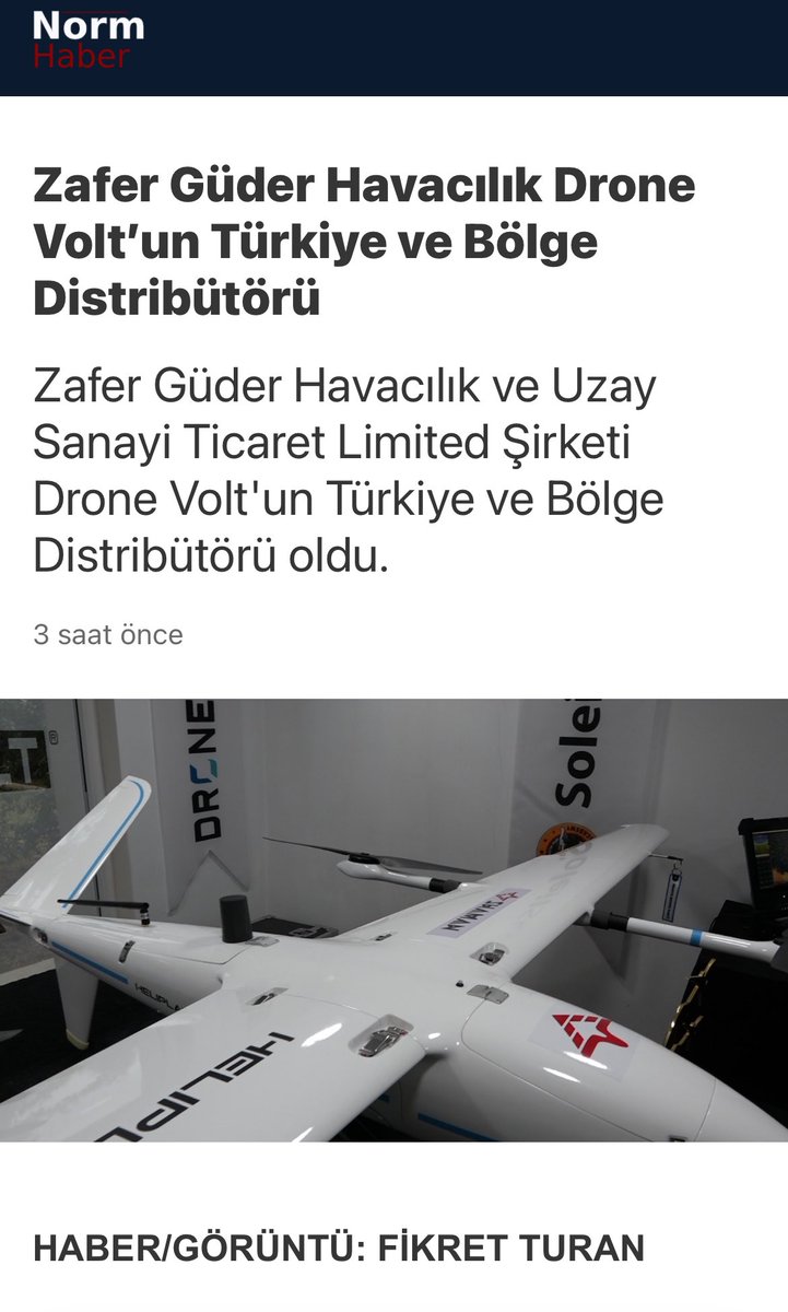 Norm Habere teşekkürler.