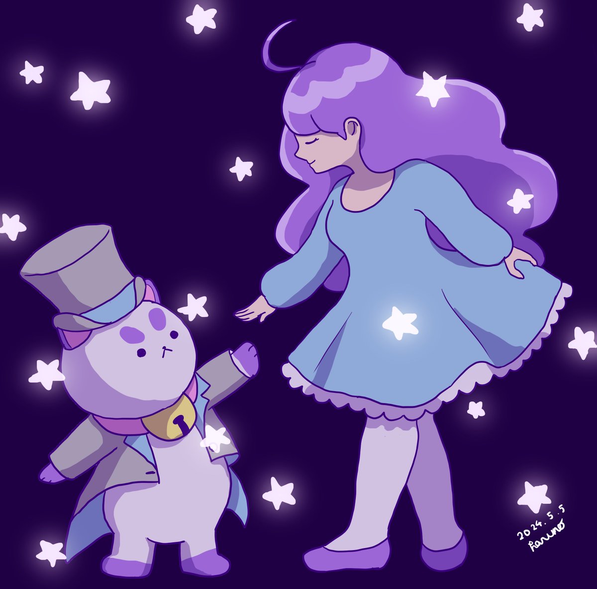 🌃
#beeandpuppycat
#beeandpuppycatfanart