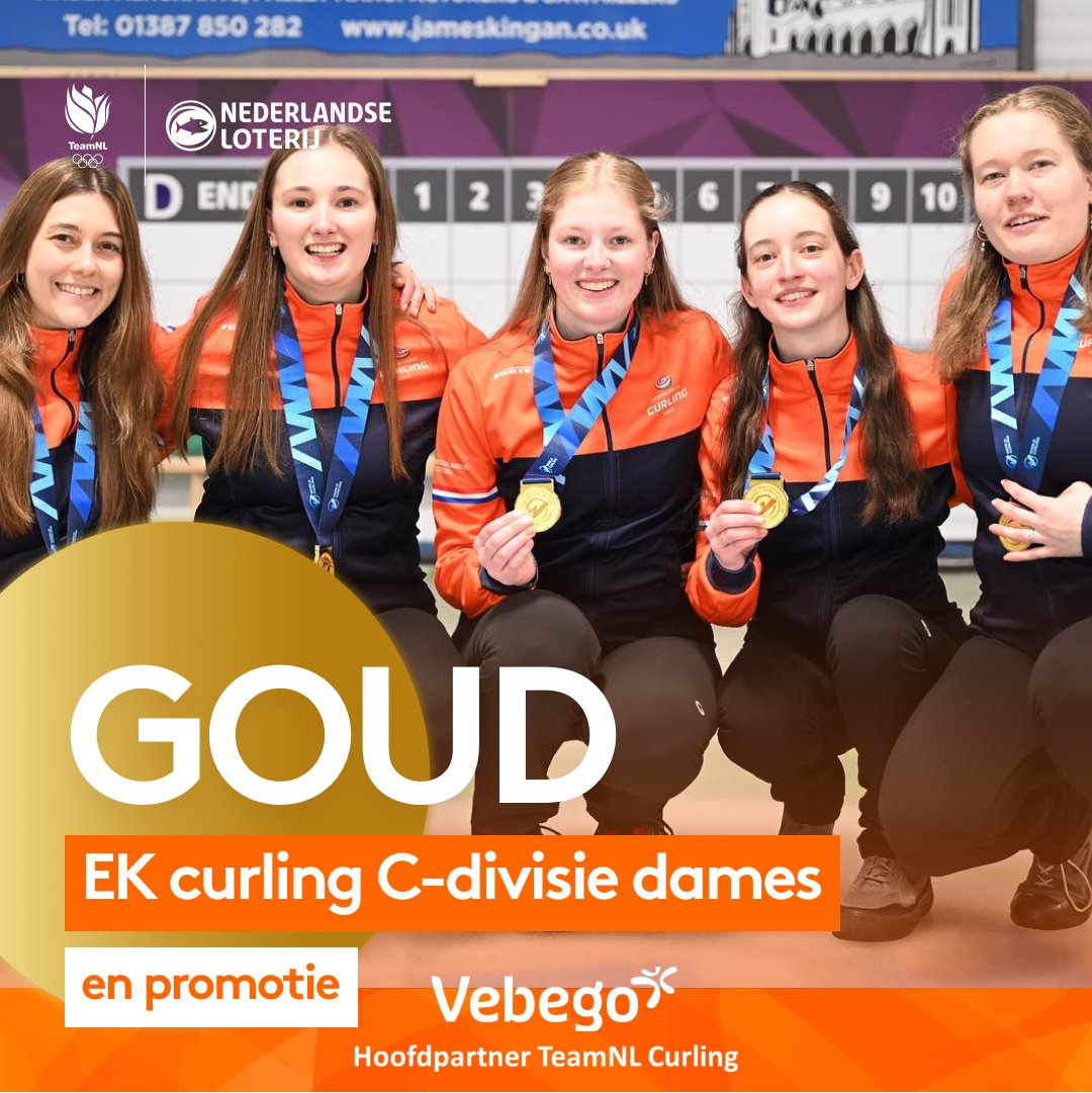 TeamNL #Curling dames promoveren naar B-divisie door EK-titel in C-divisie! Gefeliciteerd!
curling.nl/teamnl-curling…
📷Bob Bomas
@TeamNLtweets #NederlandseLoterij #Vebego #ECCC2024 @odidonederland @GoldlineCurling #TeamNLCurling #SeraBusinessDesign @worldcurling