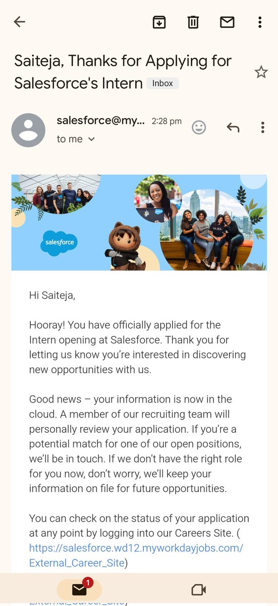 Applied for internships  #java #SoftwareEngineering #ChatGPT #webdevelopment @salesforcejobs @salesforce @SalesforceDevs @SalesforceAdmns