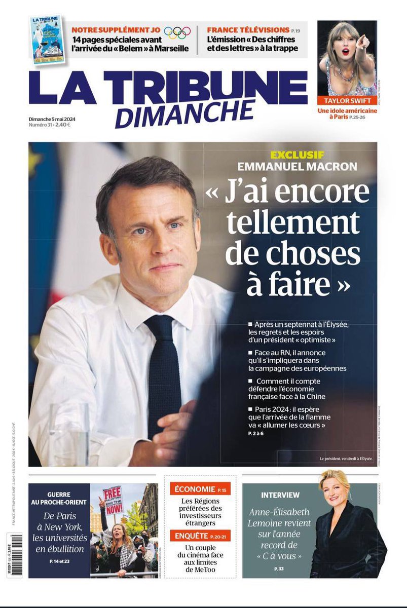 🇫🇷🇪🇺« Ces élections arrivent à un moment inédit, grave, existentiel. Un moment où il faut défendre ce bouclier européen qui protège la civilisation et les valeurs françaises. » @EmmanuelMacron