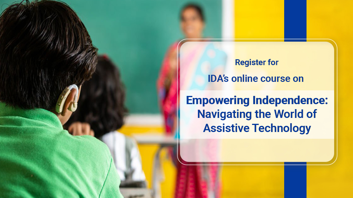 The second IDA online course on the rights of persons with disabilities, Empowering Independence: Navigating the World of #AssistiveTechnology, goes live on 8 May 2024! 🗞️Pre-register here: idata.tools/survey/-Nwt-Bg…