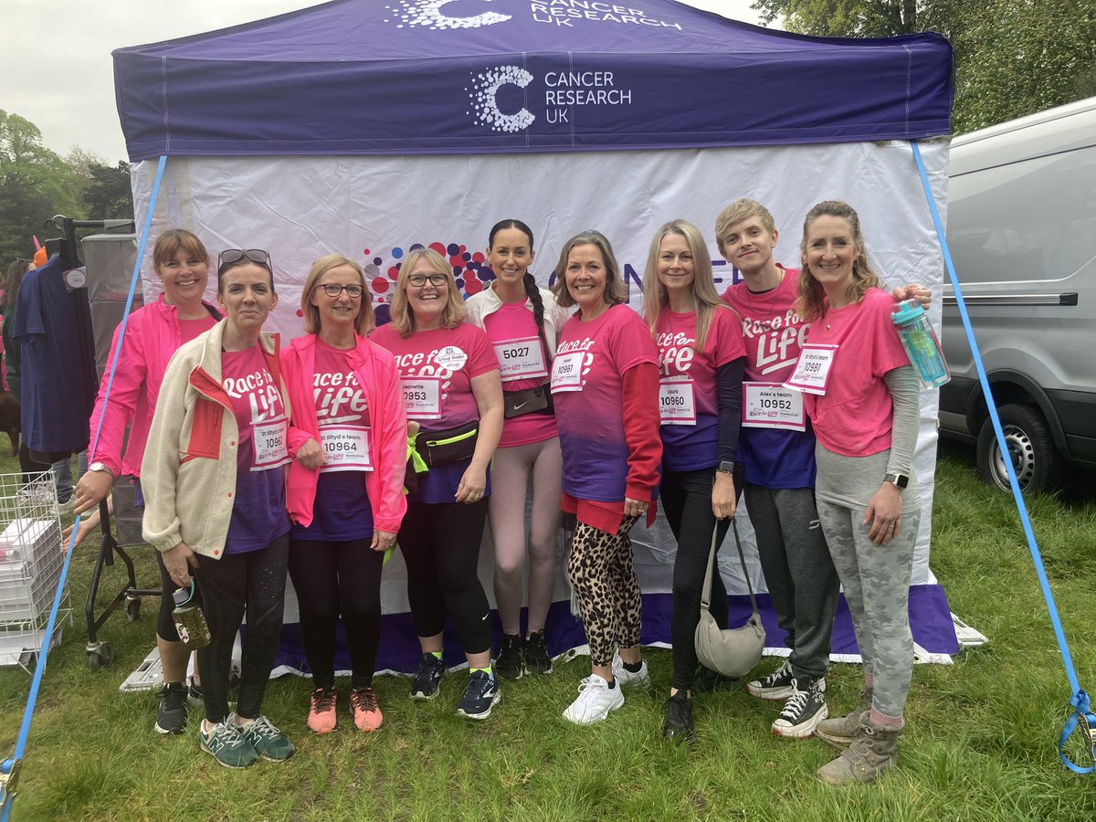 We are so proud of team St Illtyd for taking part in the Cardiff race for life today, raising over £1000.00 for cancer research ❤️