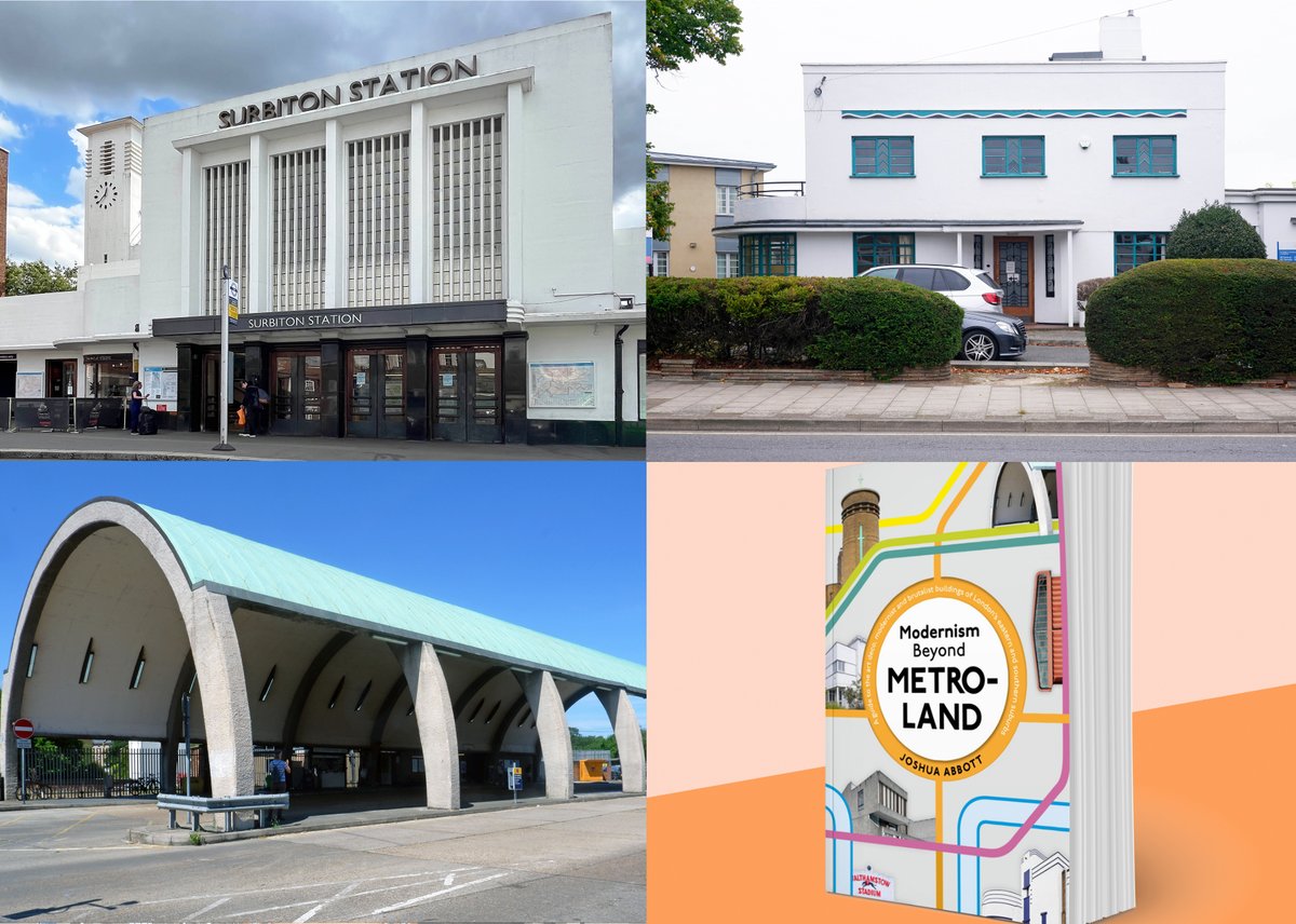 Suspicious of Surbiton? Confused about Croydon? Blase about Bromley? Not sure about Newbury Park? Then our new guidebook Modernism Beyond Metro-Land is for you! Follow the link to get your copy and explore the suburbs best modernist buildings unbound.com/books/modernis…