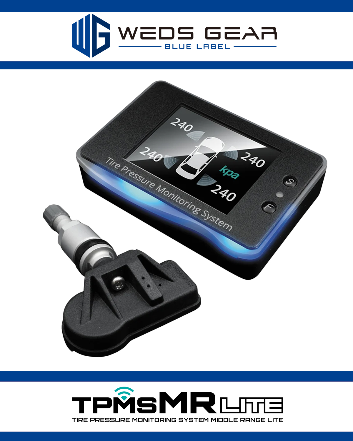 ウェッズギア　TPMS タイヤ空気圧監視システム TPMS【タイヤ空気圧/温度モニタリングシステム】ウェッズ ギア