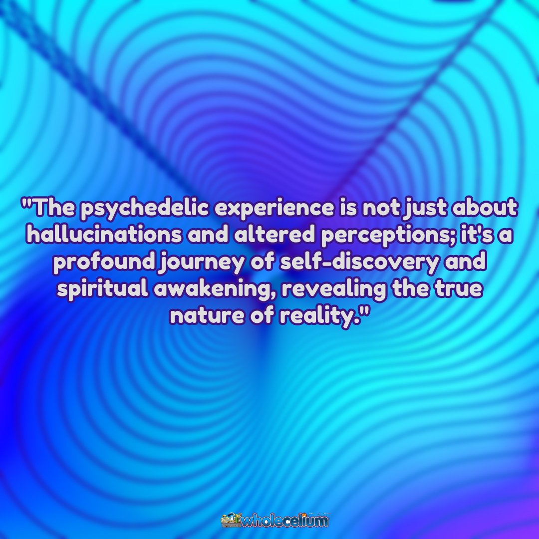 The psychedelic experience is not just about hallucinations and altered perceptions; It's a profound journey of self-discovery and spiritual awakening, revealing the true nature of reality. LIKE if you AGREE! #hallucinations #spiritualawakening #psychedelics