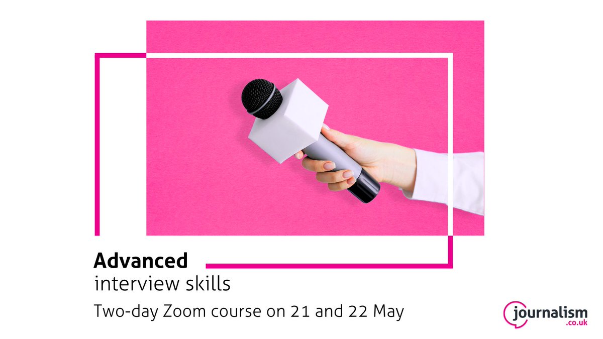 Practicalities can make all the difference in an interview setting - this course will take you through everything you need for the perfect interview setup journalism.co.uk/vocational-ski…