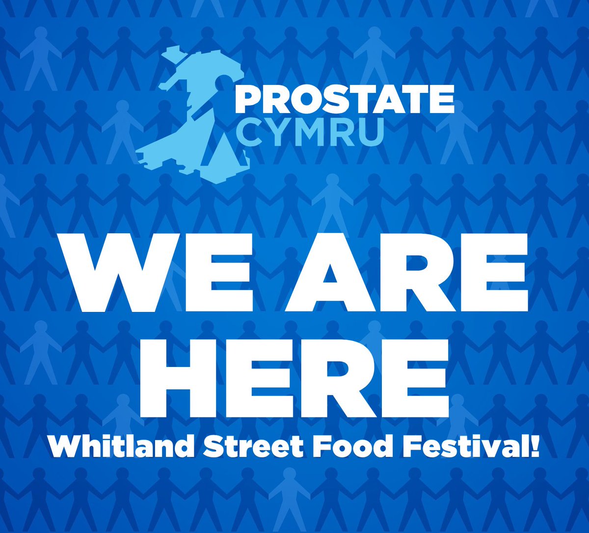 We are here!👋 Come and say hello to us whilst enjoying some great food at @Whitland Street Food Fair!🍽️