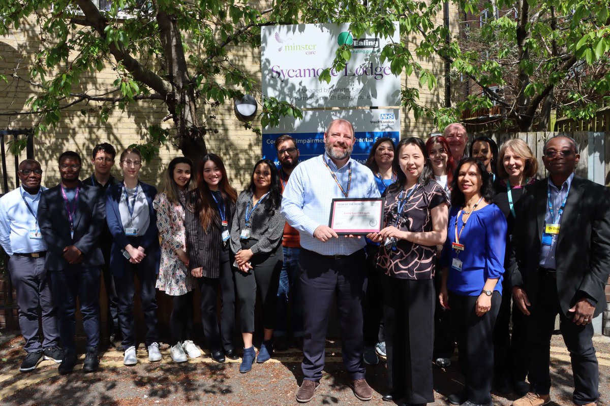 📢Congratulations to the Ealing East Cognitive Impairment and Dementia Services team for winning April's Team of the Month! 📢 The team was nominated for their adaptive work styles, no matter the situation. Well done team!