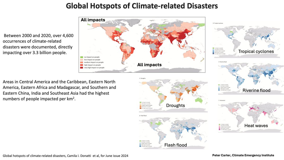 Afghanistan has been experiencing climate change-related disasters for more than two decades and is counted among hotspot countries with different kinds of climate change-related calamities 
#ClimateJusticeNow
sciencedirect.com/science/articl…
