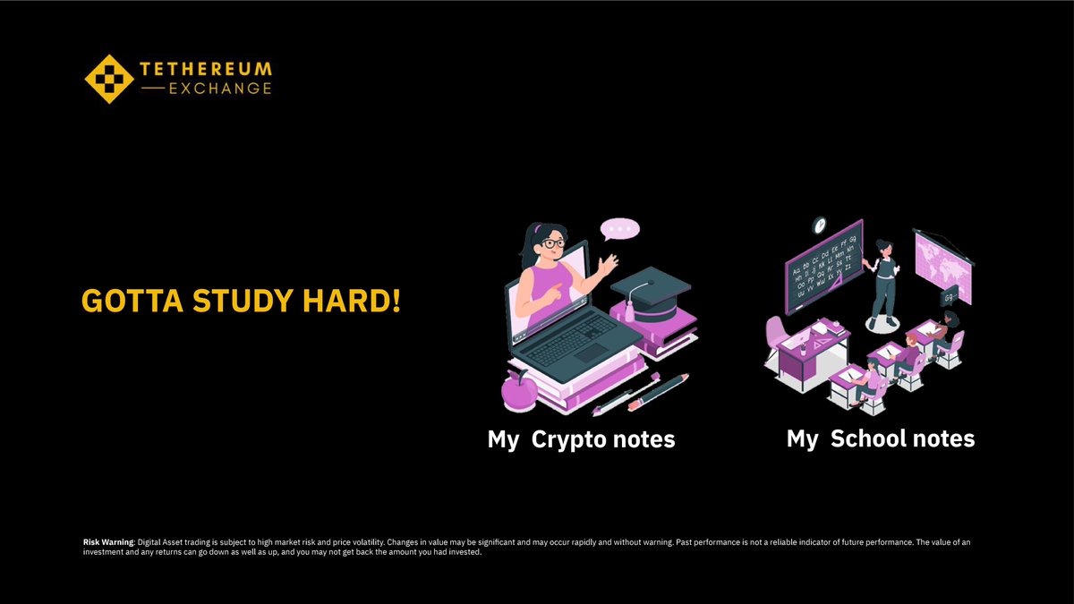 Balancing the books between academics and crypto! 📘💻 
Whether it's your crypto notes or school studies, success requires hard work. 

#StudentLife #CryptoEducation #TethereumExchange #Crypto