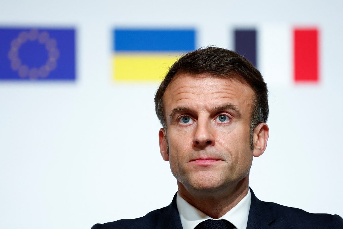 If Russia wins, the next second there will be no more security in Romania, Poland, Lithuania, or our country, French President Macron said

He also said that 'the power and range of Russian ballistic missiles puts us all at risk.'