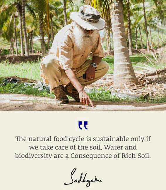 @rallyforrivers @cpsavesoil The main idea behind the Cauvery Calling movement is to enable farmers to adopt tree-based agriculture –a simple ,scalable, and replicable farming practice that helps heal our severely wounded ecology and also boosts farmers’ income 
##CauveryCalling @cpsavesoil