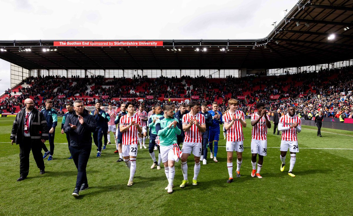 My first season at Stoke City has came to an end. It was a difficult season for everyone involved but I have really enjoyed the chaos! Finishing the season so well during a relegation battle will help all of us moving forward and has brought us all closer together. UTP 🔴⚪️