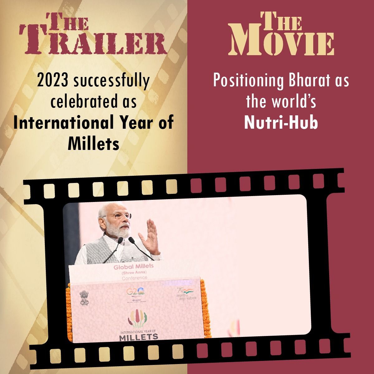 Bharat is emerging as a Nutri-Hub in the world... Picture Abhi Baaki Hai! 🪷 #AayegaToModiHi #PhirEkBaarModiSarkar