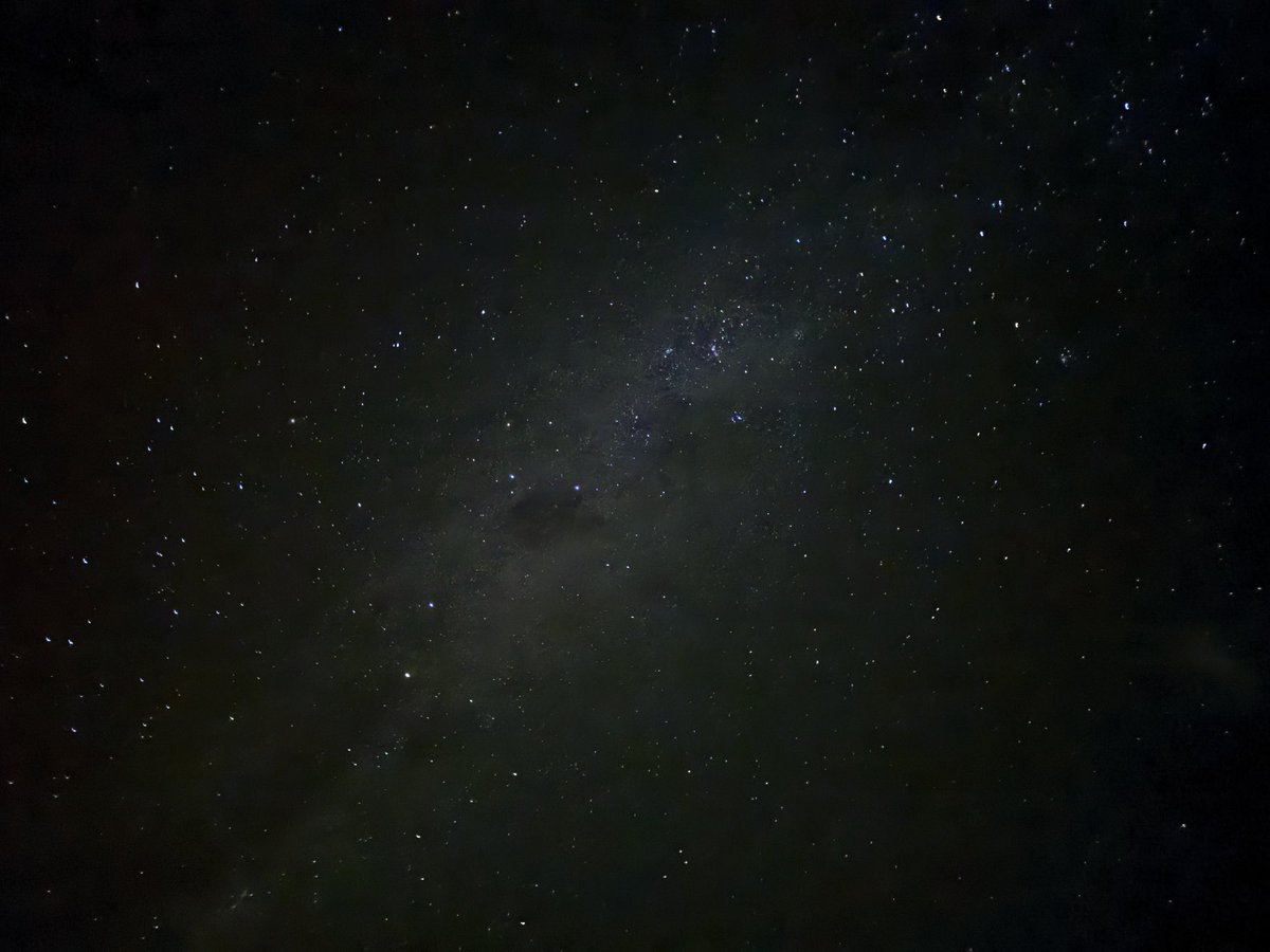 Starry night in western Queensland. iPhone. Hand held
