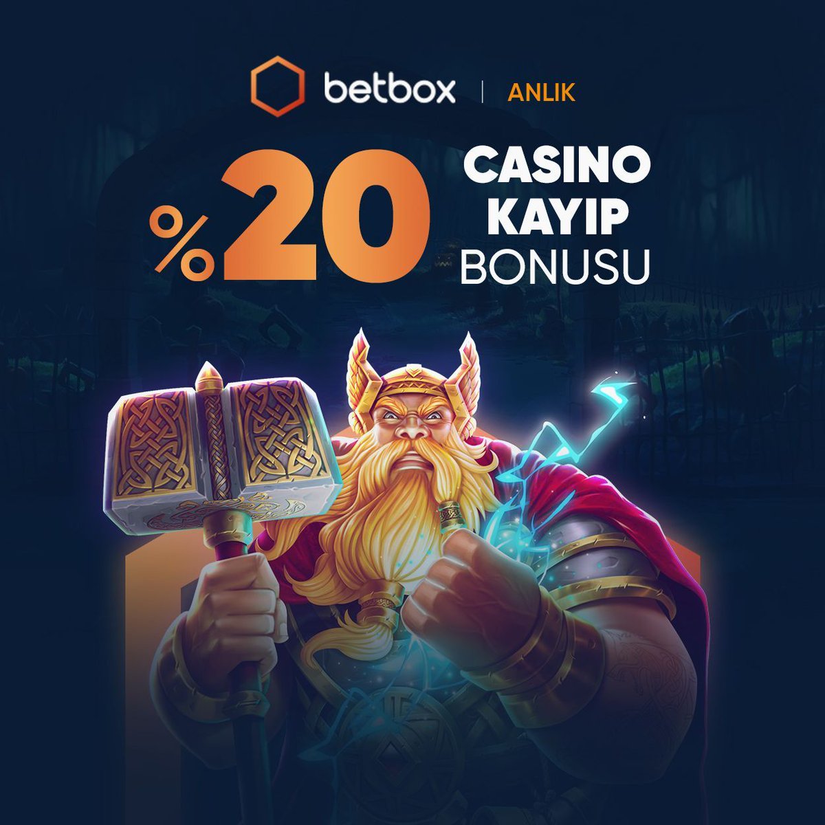 🎰Box'ta kaybetmek= YOK. 🎁 %20'ye Varan Casino Kayıp Bonusu'yla Casino keyfi hep devam ediyor! 🏆 2.000.000TL Çekim Limiti ile Box'ta limit yok, kazandıran bonus çok! 💠Kutunun dışında, kazancın içinde: ws.tc/Betbox