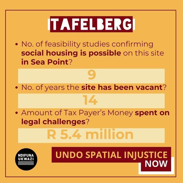 @DailyInvestorSA R5.4 million by the @WesternCapeGov #tafelberg