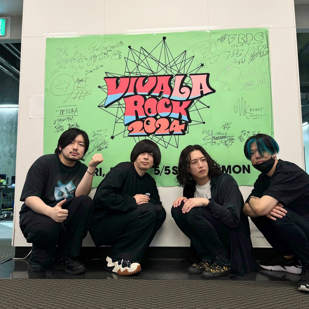 ビバラ2024にてキタニタツヤサポートでした。地元埼玉でのライブ、最高