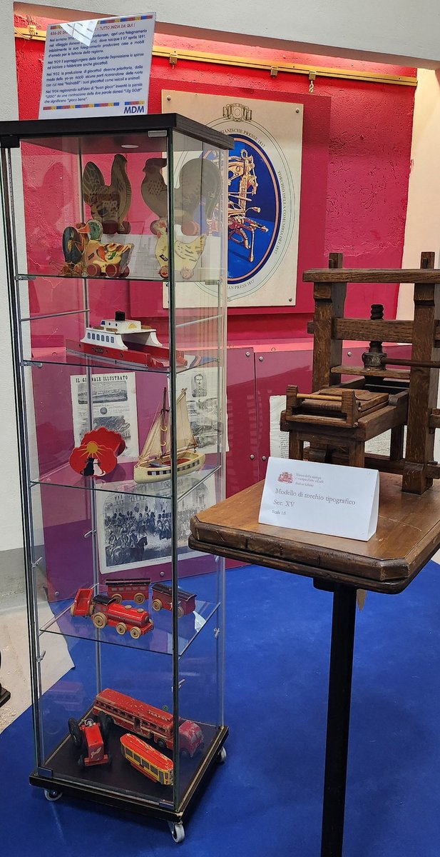 @MollyBloom82 Benvenuta dal Museo della Stampa e Stampa d'Arte di Lodi in diretta dalla Mostra congiunta con il Museo del Mattoncino. #museostampalodi #mattoncino #LEGO #costruzioni #lodi