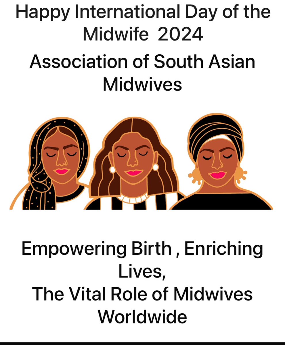 Happy International Day of the Midwife #IDM2024 @midwivesASAM To all the amazing midwives working tirelessly in every corner of the world making women feel safe and secure and giving babies the best start in life