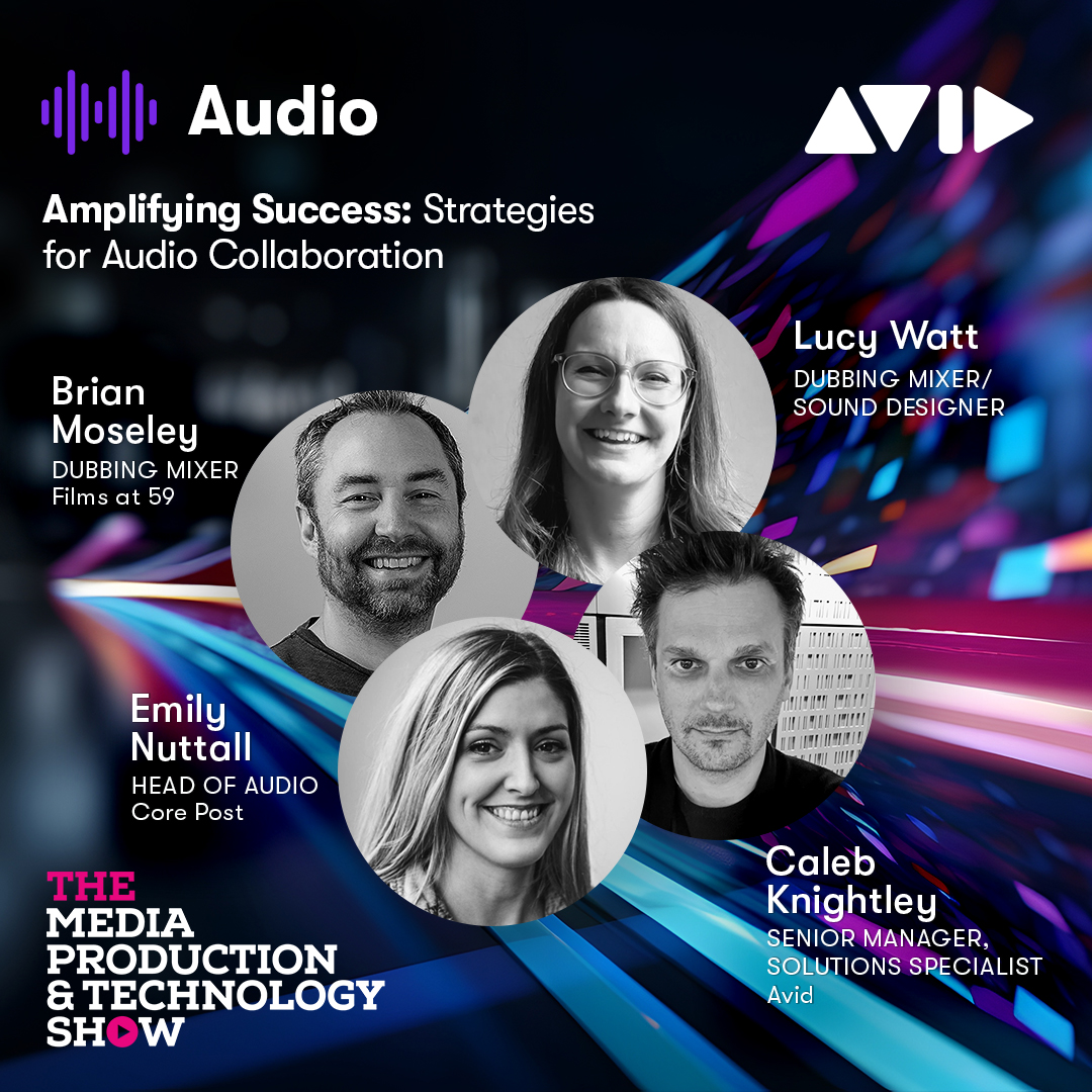 Amplify your success in audio collaboration—Join us at #MPTS2024 for an engaging panel discussion with Lucy Watt, Emily Nuttall, and Brian Moseley

▶️ bit.ly/49Wn8q8

#mpts #audioproduction #audiocollaboration #mediaproduction #avid