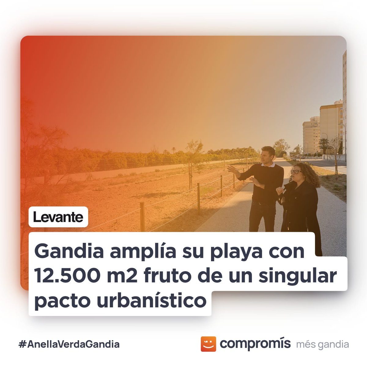 📣Corredor verd de l’Auir🌳🚶‍♀️🚶‍♂️

 👉12.500 m2, on hem restaurat la connexió ecològica i ambiental que uneix la marjal amb la platja i renaturalitza l’espai urbà del carrer Ribera baixa. 

#AnellaVerdaGandia 
✅️ #CompromísComplit

📰 levante-emv.com/safor/2024/05/…