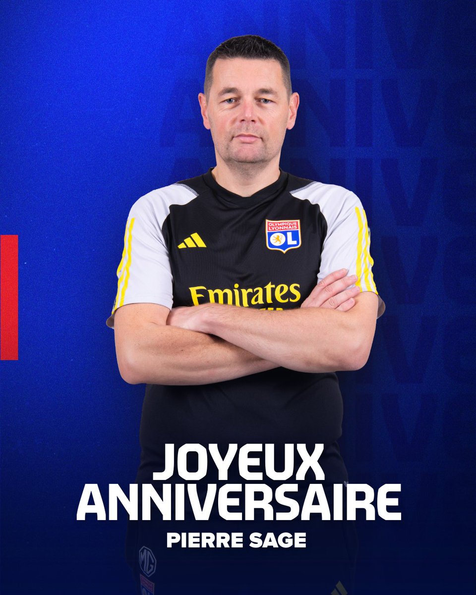 A notre héros qui fête son anniversaire aujourd'hui ! 🎉👑

Merci pour cette saison folle coach ! Et un excellent anniversaire ! ❤️🦁💙

#TeamOL #Lyon