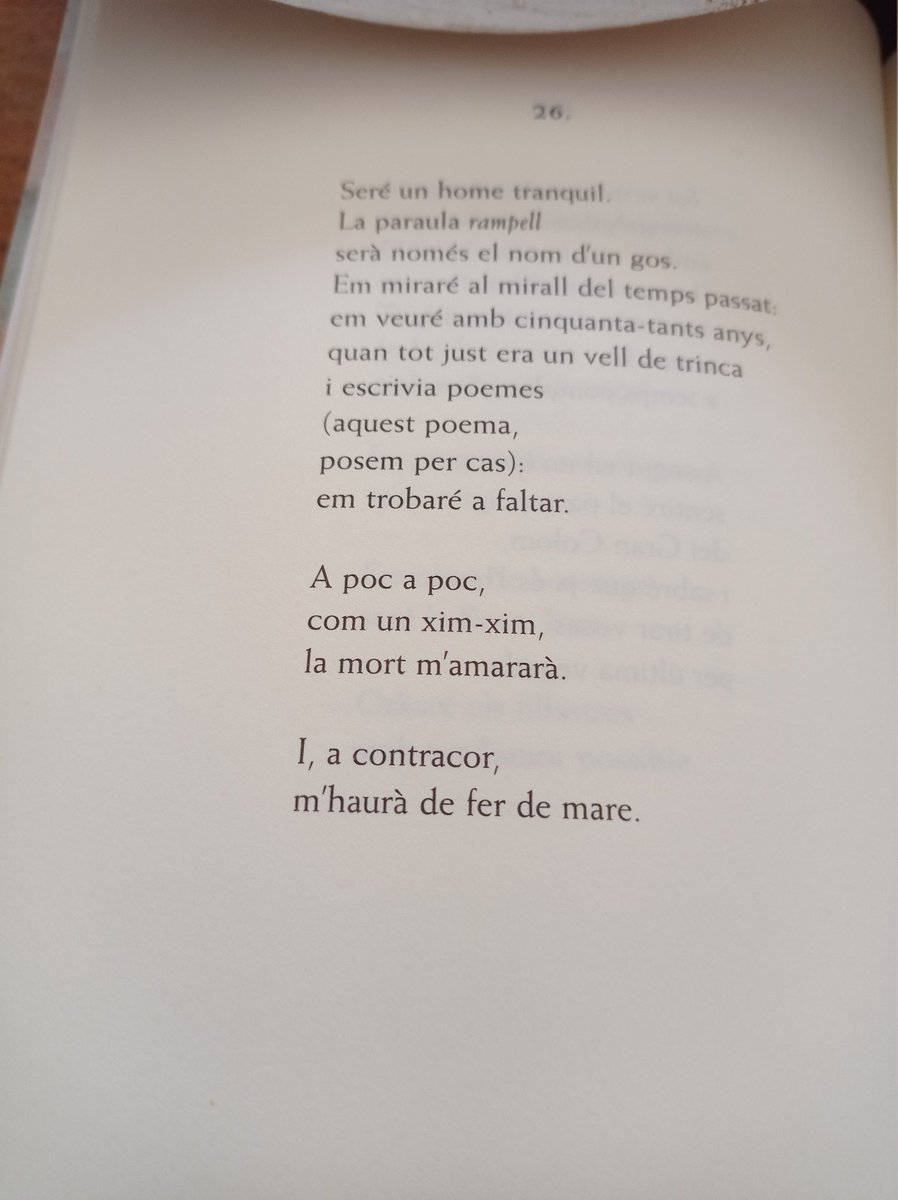 Poema del nou llibre que sortirà aviat de Domènech Ponsatí.
@PonsatiJosep