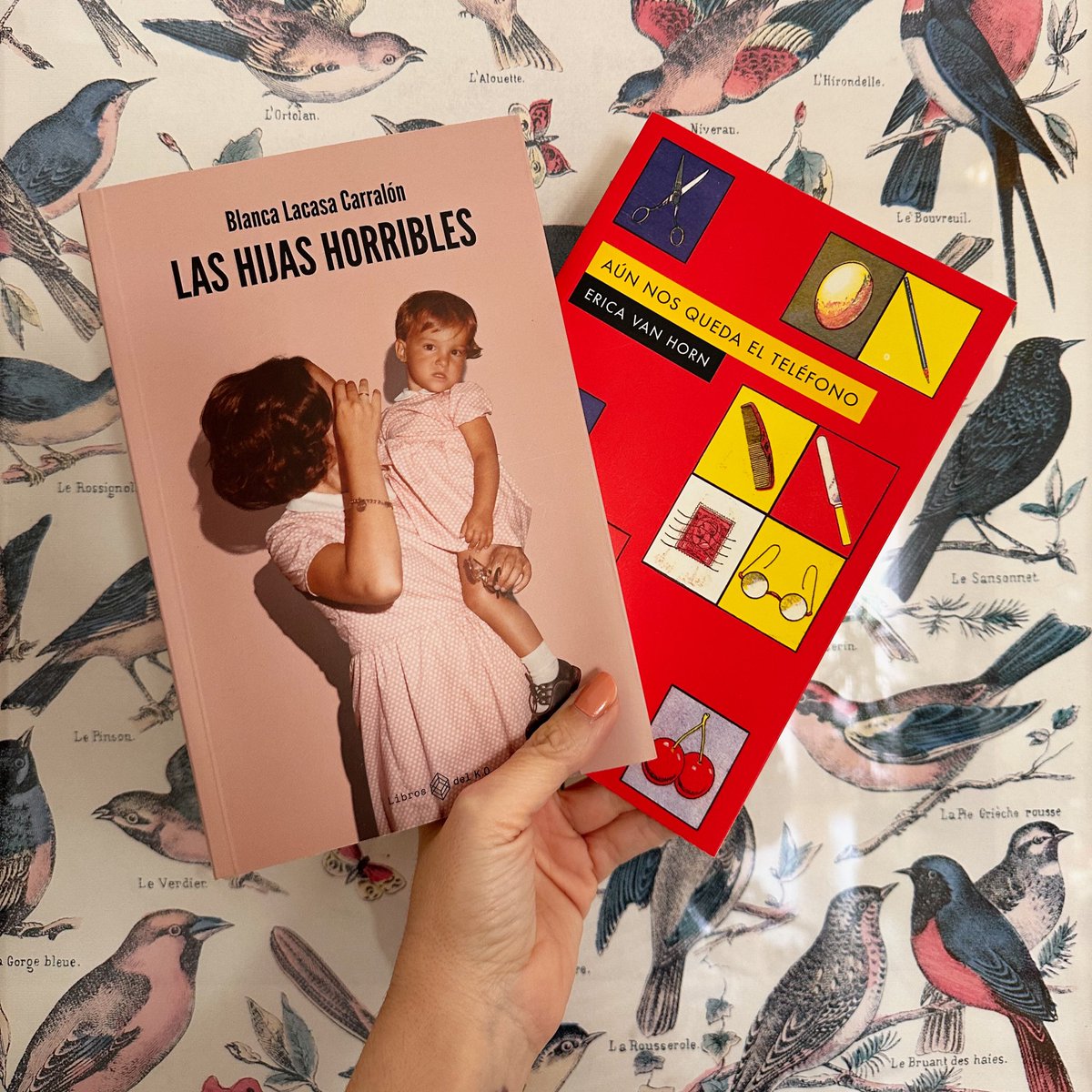 Elige tu aventura para el día de la madre: “Las hijas horribles” de @BlancaLacasa editado por @librosdelko. “Aún nos queda el teléfono” de @inwetweather, traducido por @anaflesh y editado por @alphadecayed.