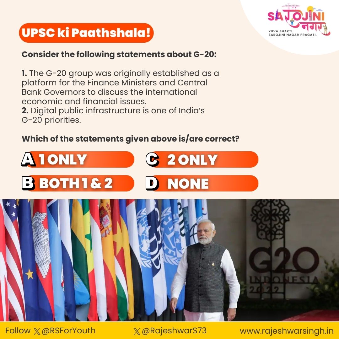 Which one according to you is the correct statement for the G-20?

#rsforyouth #g20india #governmentofindia #UPSCmcq