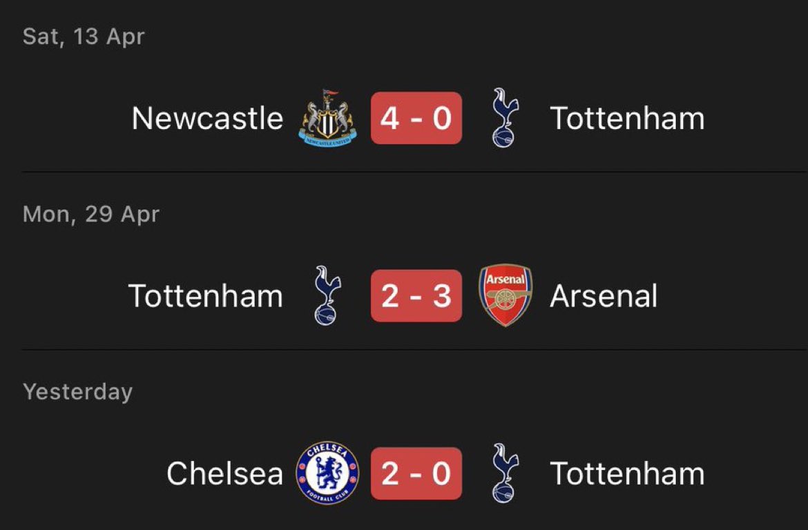 Spurs: 'We're going to decide who gets to win the league!!' Also Spurs: *Proceeds to let everyone win*