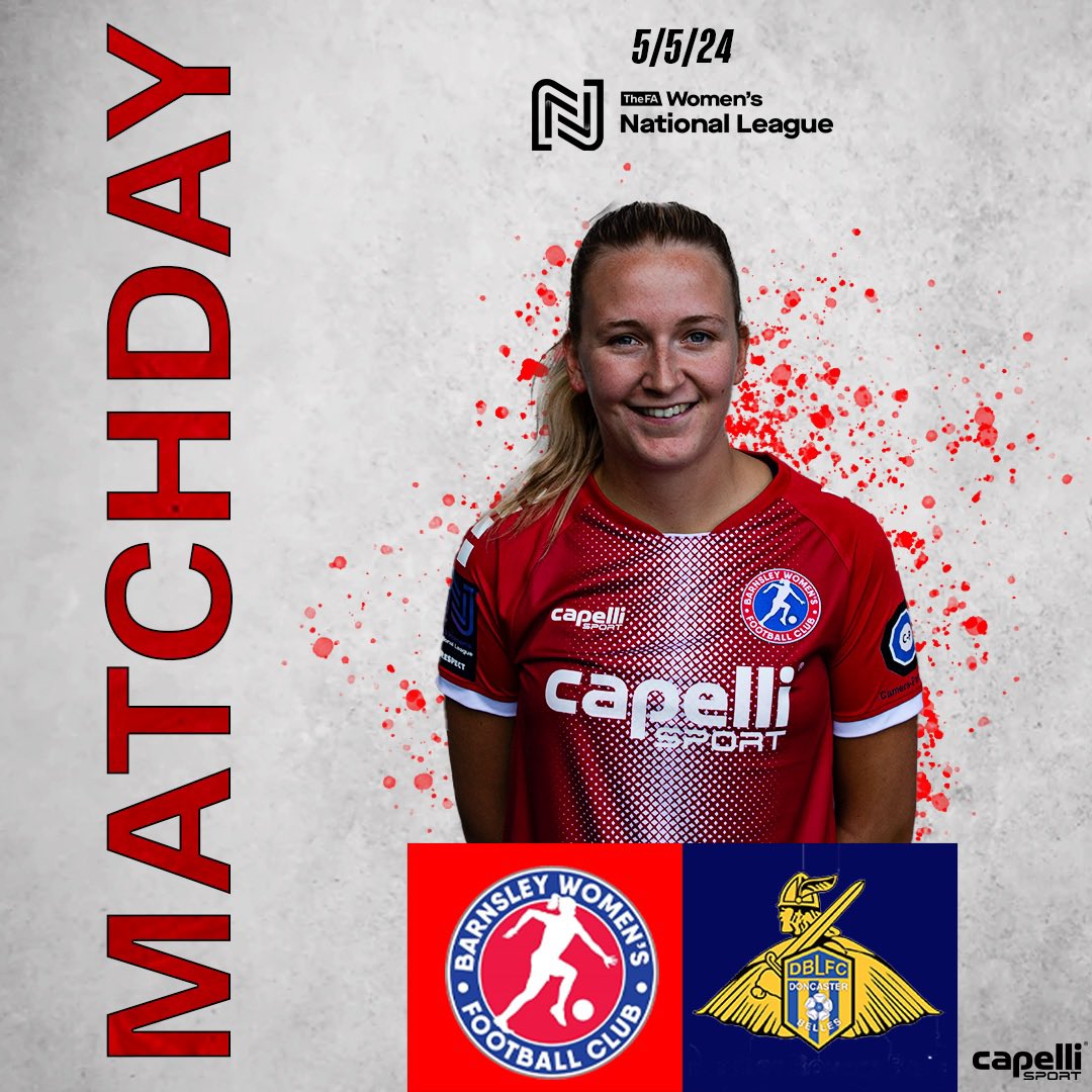 Matchday for one final time this season 💪 

📍Sheffield Olympic Legacy Stadium, S9 3TL
⏰ 14:00 kick off
🎟️ Reminder tickets available on the gate!

#bwfc #barnsleywomensfc