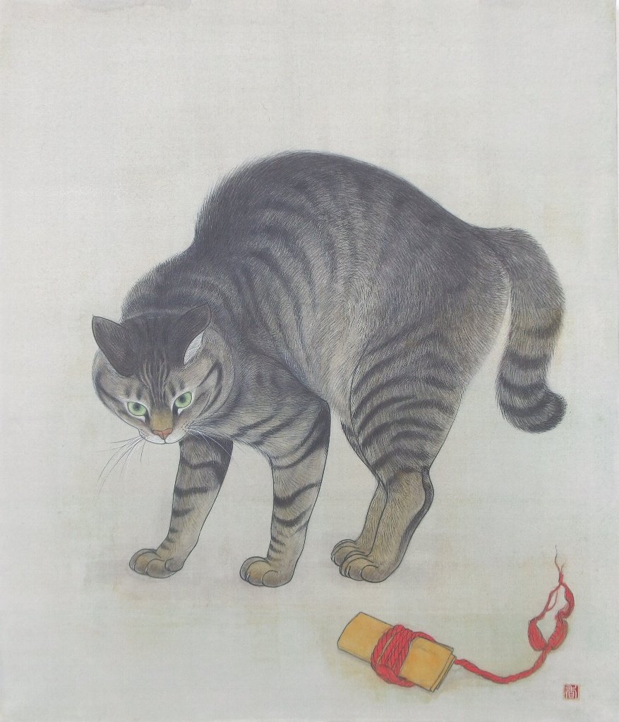 #ゴールデンウィークSNS展覧会2024
キジトラ猫を描くのが好きです