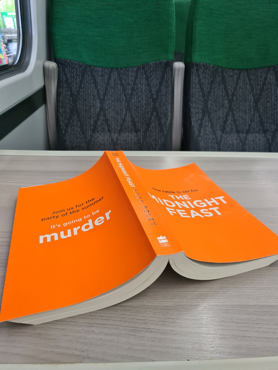 I live in a rural area and mostly drive so I don't often get the flex of reading proofs on public transport. Fully relishing this moment. Thank you @HarperInsider! This is Foley at her best. Slick, gripping and brilliant. Obsessed with the bright orange cover