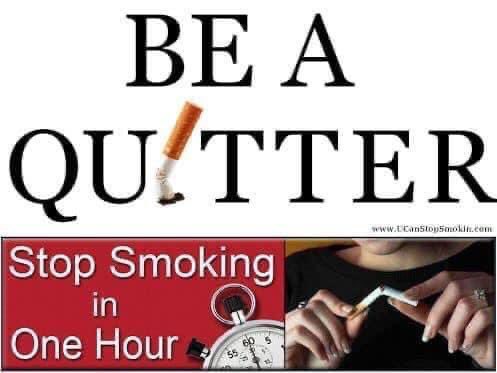 Be A Quitter!
Stop Smoking with Hypnosis!
Call Mary Beth Lodge at 513-260-9061.
Check out the results people are getting at lastinglifestylechange.com/stop-smoking.h…

#stopsmoking #quitsmoking #nonsmoker #hypnosis #hypnosisdaytonohio #hypnosisohio #hypnosiscincinnatiohio #smokingcessation