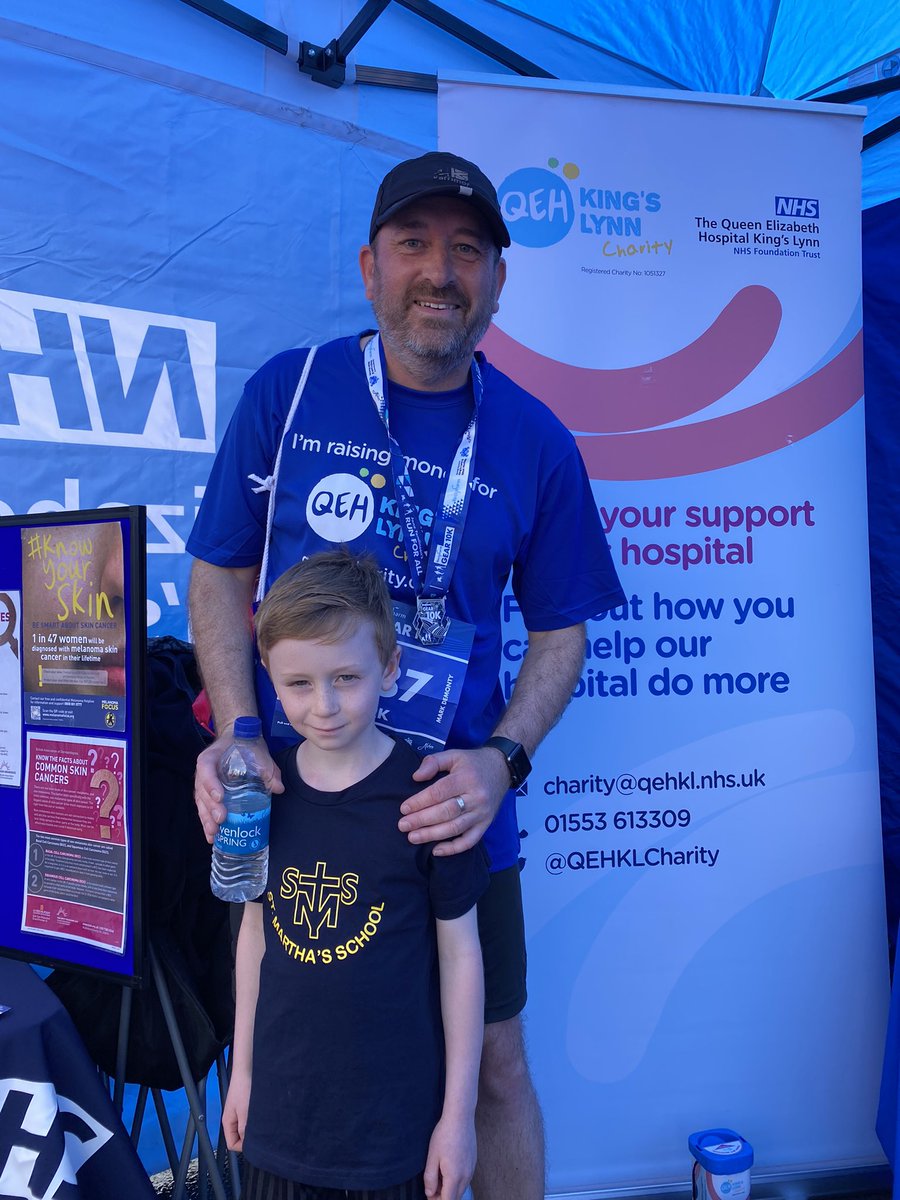 TeamQEH’s Mark and his 6-year old son Joseph are taking on the mini-GEAR 2K! Wishing the father and son duo the best of luck 🙏