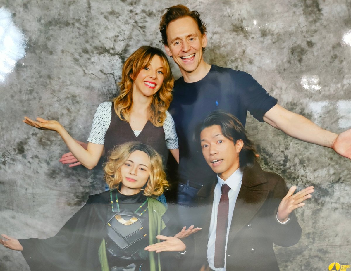 We are Loki family💚💚💚💚
#OCC2024 #大阪コミコン2024 #トム・ヒドルストン #ソフィア・ディ・マルティーノ #TomHiddleston #Sophiadimartino