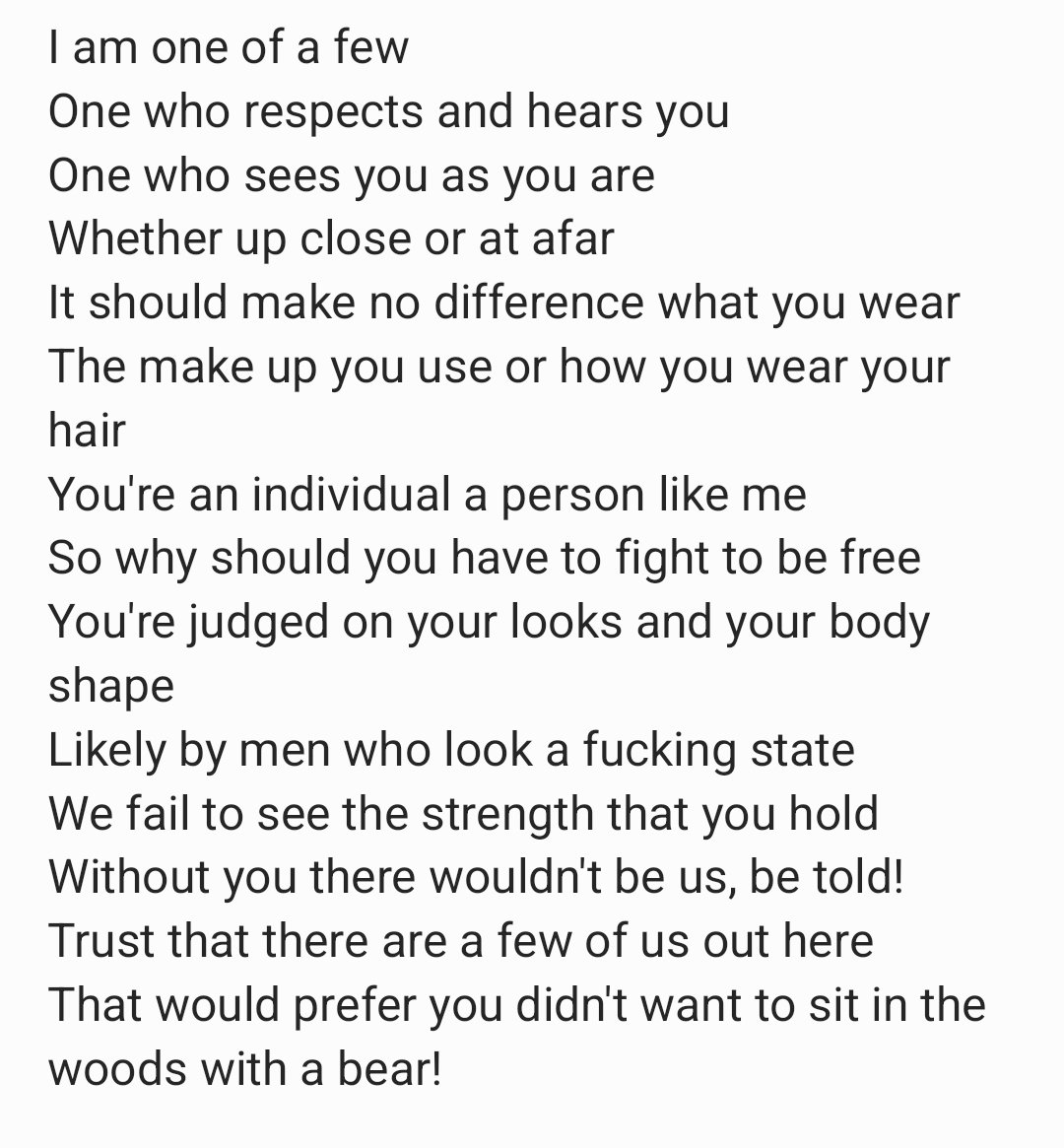 bonkerssteve's tweet image. A quick poem....