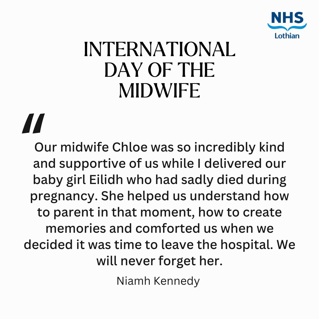 International Day of the Midwife, a day to recognise the passion, care and commitment midwives have. They are there through all the highs and lows ❤️ #IDM2024