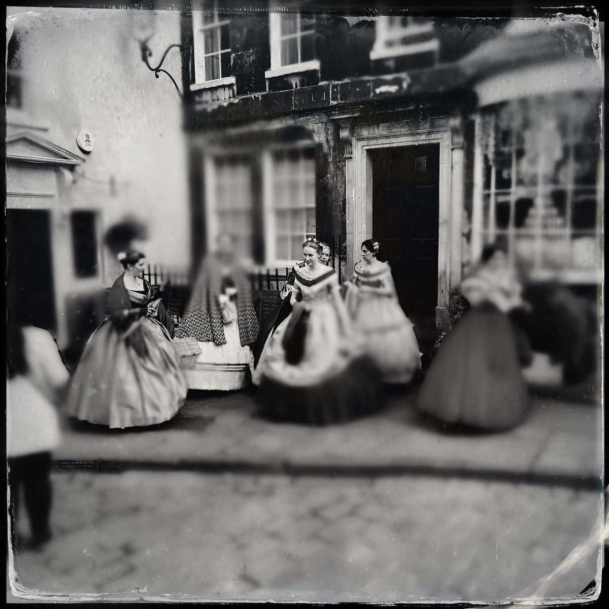 Day out in Bath going from bar to bar,hopefully it’s Austin day soon or I’ve drunk way too much. #tintype #hipsatmaticx #Bath #janeaustin