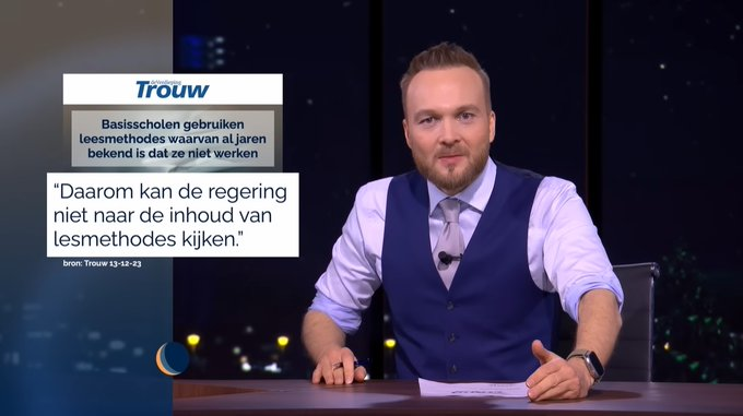 Commerciële bedrijven gijzelen het onderwijs, met lesmethoden die aantoonbaar niet werken: platform-investico.nl/onderzoeken/on…
#Avondshow #onderwijs #opensource
Lubach's Avondshow: youtube.com/watch?v=w505T4…

Wij willen deze perverse prikkel weghalen dmv open source onderwijs materiaal: