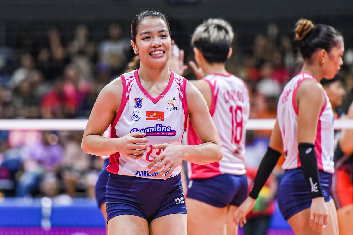 Consistency is the key! You never failed to make us proud. Way to go Queen. See you in the Finals! 💪🏻 📸 PVL Media Bureau
