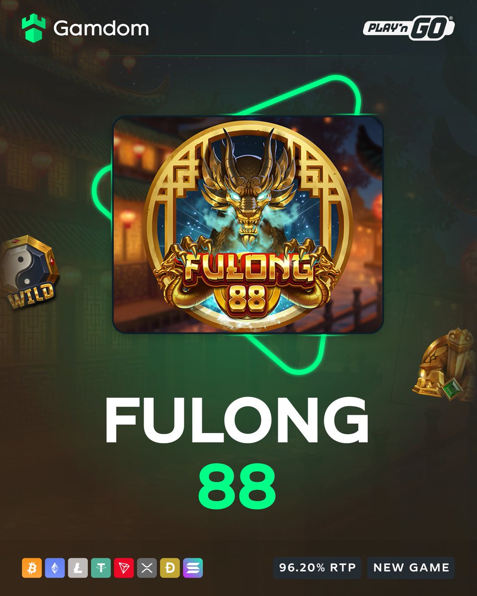 🏮New Game: Fulong 88 by Play'n Go!🏮 Experience the allure of Fulong 88 by Play'n Go, where majestic creature statues await.🐲 With a max win of 5,000x your bet, it's an Asian-inspired journey you won't want to miss! 🏮 We're giving away free spins for you to enjoy the game!…